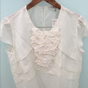 CAbi white blouse